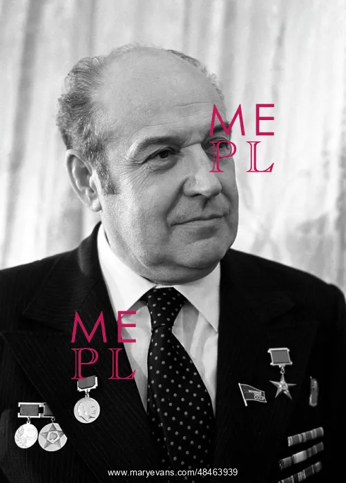 : Aircraft designer Andrei Tupolev, 1981 : Aircraft designer Andrei Tupolev, 1981