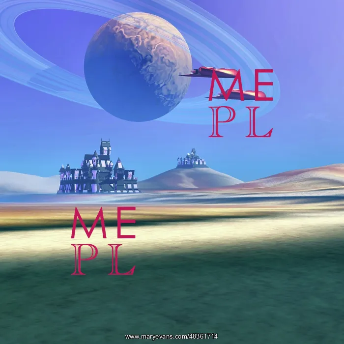 : Two aircraft guard this alien planet : Two aircraft guard this alien planet