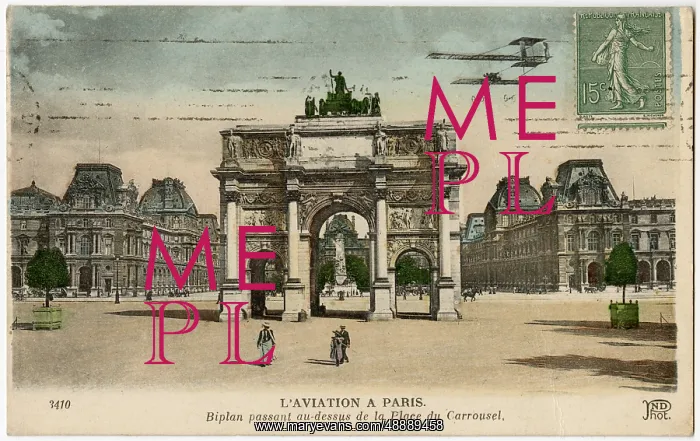 : AIRCRAFT ON POSTCARD : AIRCRAFT ON POSTCARD