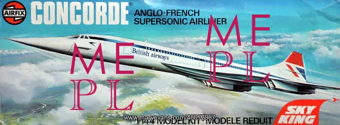 : Airfix Concorde model kit : Airfix Concorde model kit