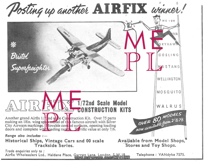 : Airfix Model Aircraft Kits - Airfix Bristol Freighter : Airfix Model Aircraft Kits - Airfix Bristol Freighter