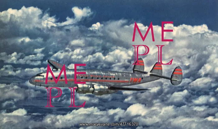  : Airplane and Clouds