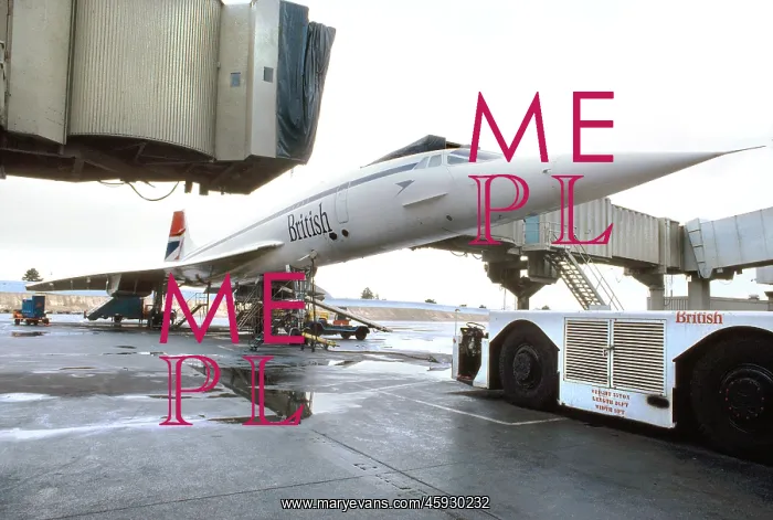 : Airplane - Concorde - Transportation - Aviation
