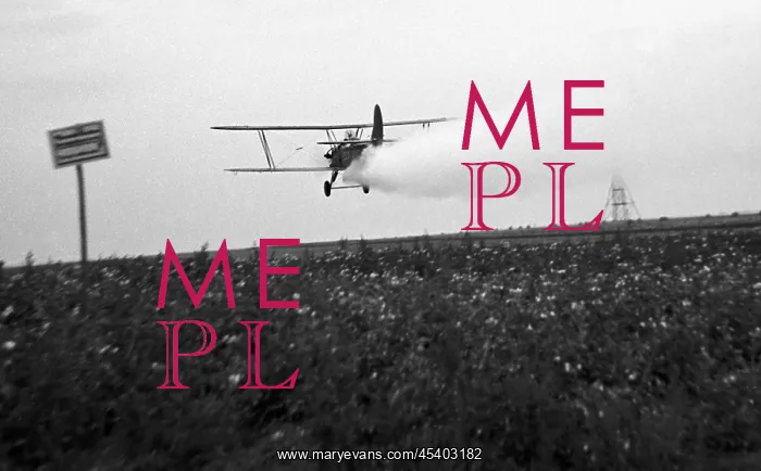 : Airplane distributed pesticide : Airplane distributed pesticide