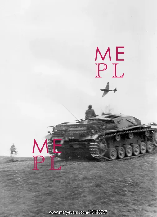 : Airplanes support a German attack on the Eastern front, 1941 : Airplanes support a German attack on the Eastern front, 1941