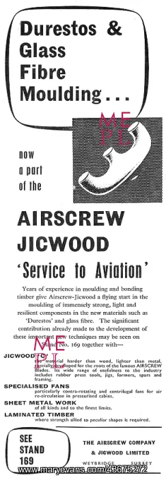  : Airscrew Durestos Jicwood