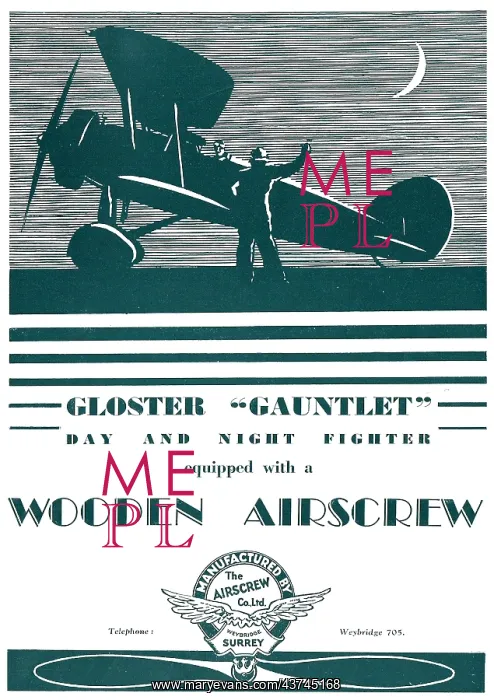 : Airscrew Co Gloster Gauntlet : Airscrew Co Gloster Gauntlet