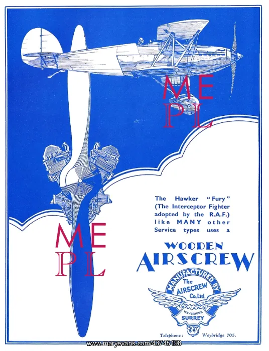 : Airscrew Co Hawker Fury Interceptor : Airscrew Co Hawker Fury Interceptor
