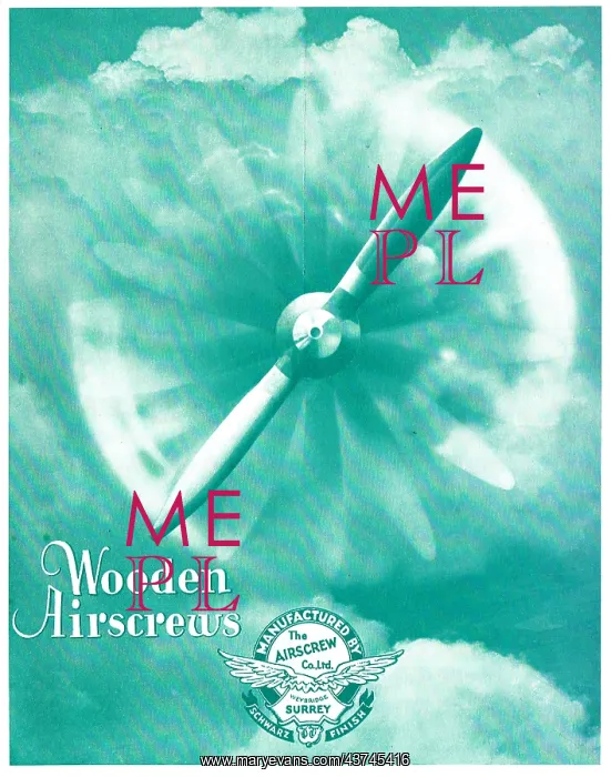  : Airscrew Co Wooden Propellers