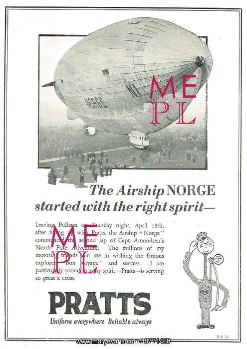  : The Airship Norge Started With The Right Spirit - Pratts