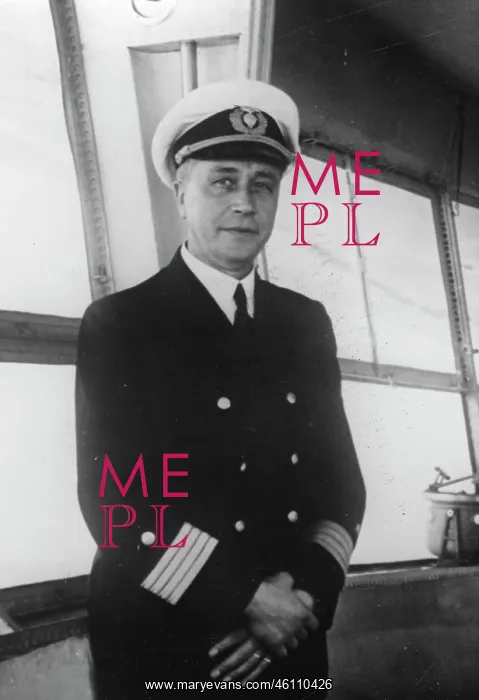  : The airship pilot Max Pruss - About 1936