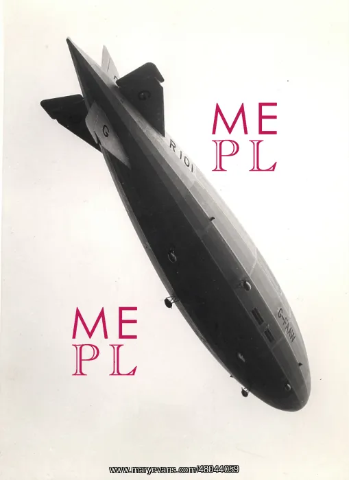 : Airship R101 at Cardington : Airship R101 at Cardington