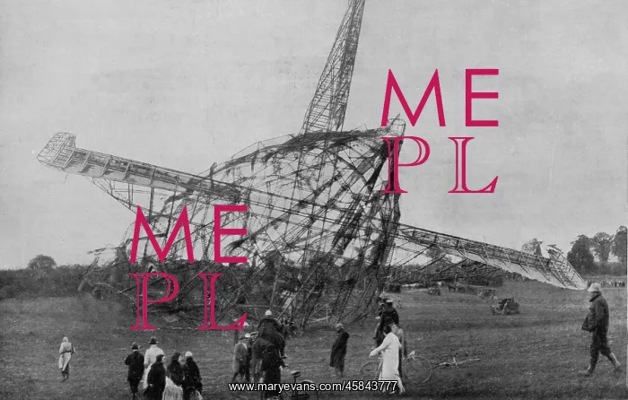 : AIRSHIP / R101 CRASH / 1930 : AIRSHIP / R101 CRASH / 1930