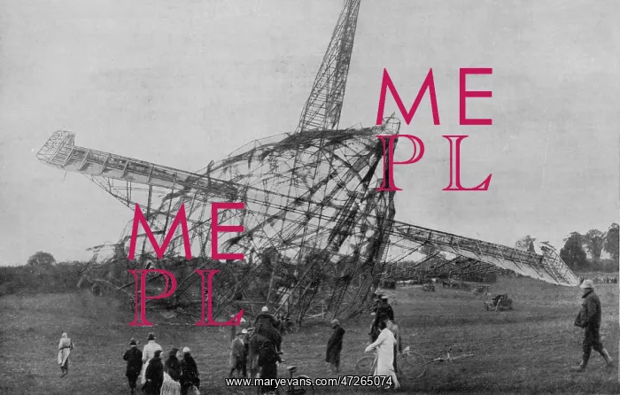 : AIRSHIP / R101 CRASH / 1930 : AIRSHIP / R101 CRASH / 1930