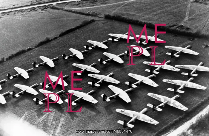  : Airspeed AS 51 Horsa-these 24 await their complement of
