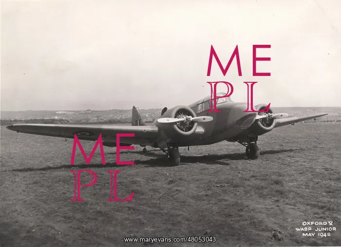 : Airspeed AS10 Oxford V prototype AS592 : Airspeed AS10 Oxford V prototype AS592