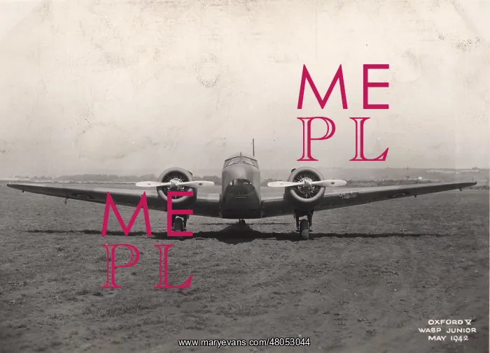 : Airspeed AS10 Oxford V prototype AS592 : Airspeed AS10 Oxford V prototype AS592
