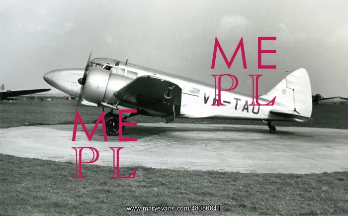 : Airspeed AS65 Consul, VR-TAU : Airspeed AS65 Consul, VR-TAU