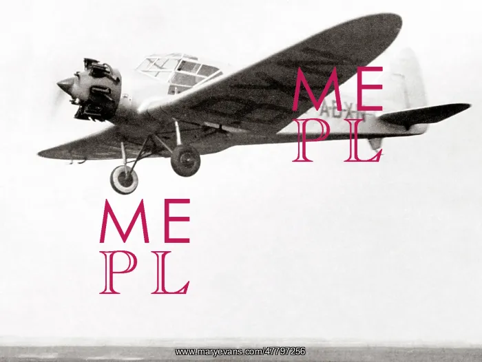  : Airspeed Courier aircraft monoplane, 1933