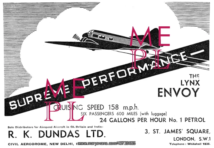 : Airspeed Envoy - R.K.Dundas : Airspeed Envoy - R.K.Dundas