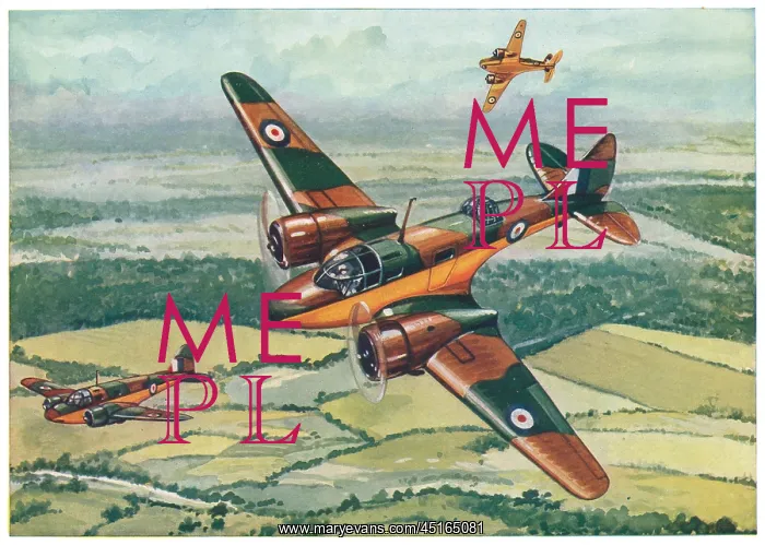 : Airspeed Oxfords In Flight : Airspeed Oxfords In Flight