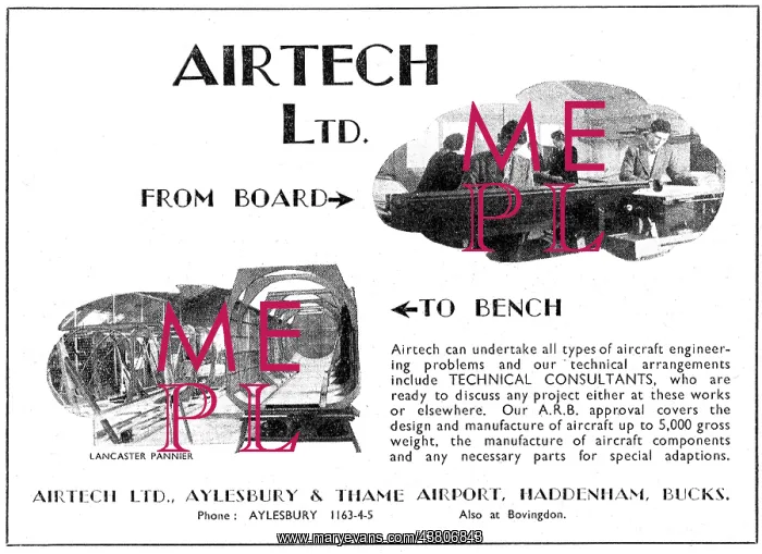 : Airtech Ltd. Aeronautical Engineers. Aylesbury Thame Airport : Airtech Ltd. Aeronautical Engineers. Aylesbury Thame Airport
