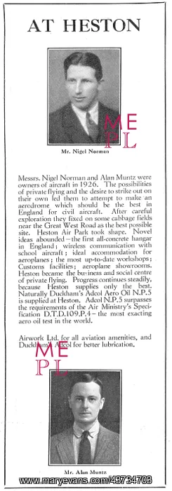 : Airwork At Heston Recommend Duckhams : Airwork At Heston Recommend Duckhams