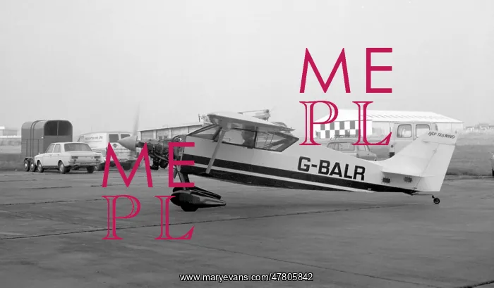 : AJEP W-8 Tailwind G-BALR : AJEP W-8 Tailwind G-BALR
