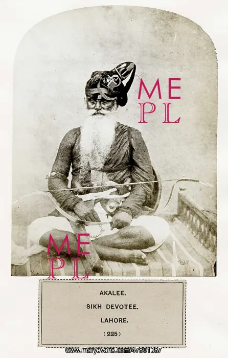 : Akalee, sikh devotee, Lahore. Akali, Pakistan : Akalee, sikh devotee, Lahore. Akali, Pakistan