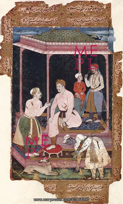  : Akbar in Old Age 1604