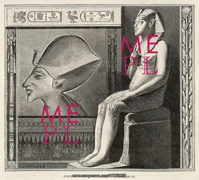 : AKHENATON also known as AMENHOTEP IV : AKHENATON also known as AMENHOTEP IV