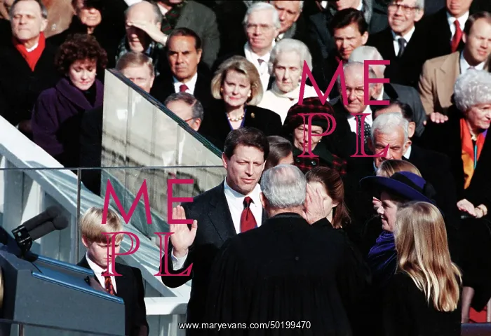 : Al Gore - William Rehnquist - Inauguration : Al Gore - William Rehnquist - Inauguration