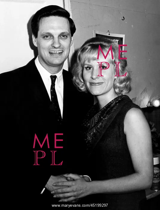 : Alan Alda and Christina Crawford at the ? : Alan Alda and Christina Crawford at the ?
