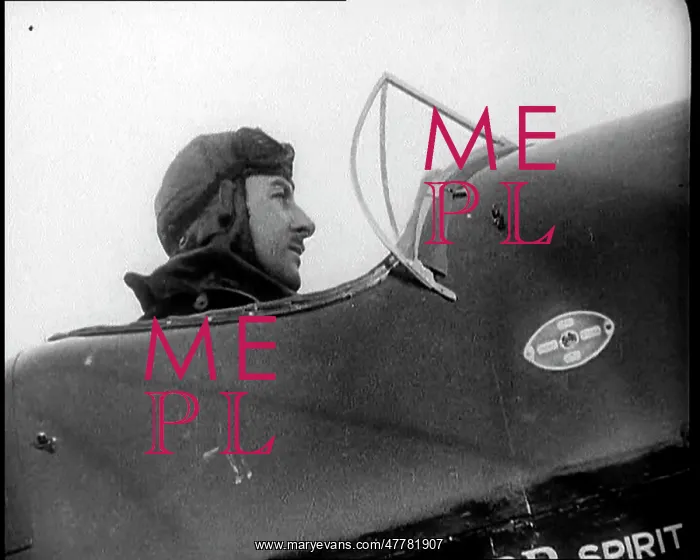 : Alan Cobham in the Cockpit of a Plane : Alan Cobham in the Cockpit of a Plane
