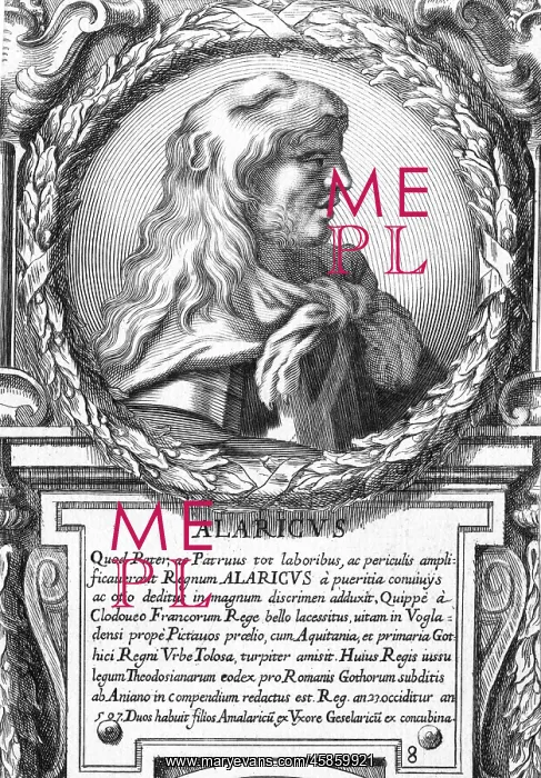 : Alaric II - KIng of the Visigoths - Spain : Alaric II - KIng of the Visigoths - Spain