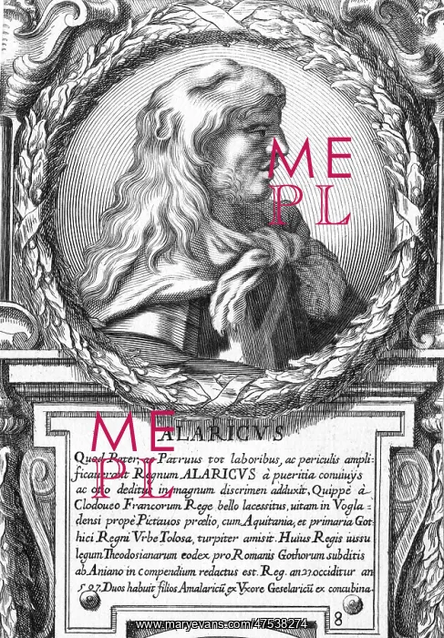 : Alaric II - KIng of the Visigoths - Spain : Alaric II - KIng of the Visigoths - Spain