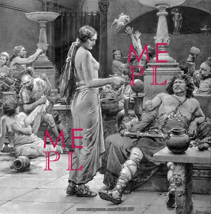 : Alaric subjects Princess Placidia to servitude : Alaric subjects Princess Placidia to servitude