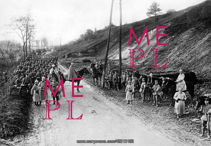 : Alarm position behind the Western Front, 1917 : Alarm position behind the Western Front, 1917