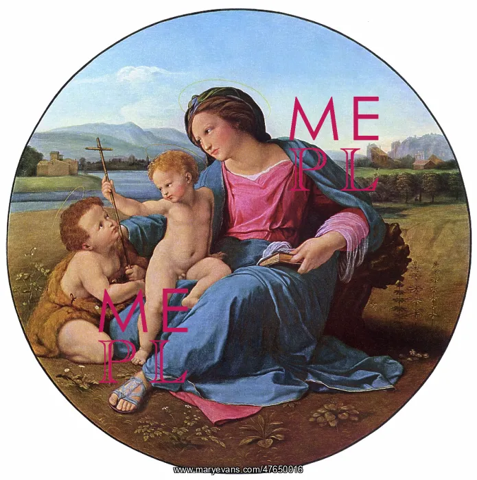 : The Alba Madonna, by Raphael : The Alba Madonna, by Raphael