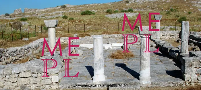 : Albania. Byllis ruins : Albania. Byllis ruins