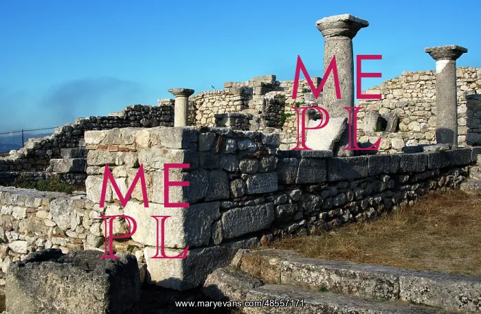 : Albania. Byllis ruins : Albania. Byllis ruins