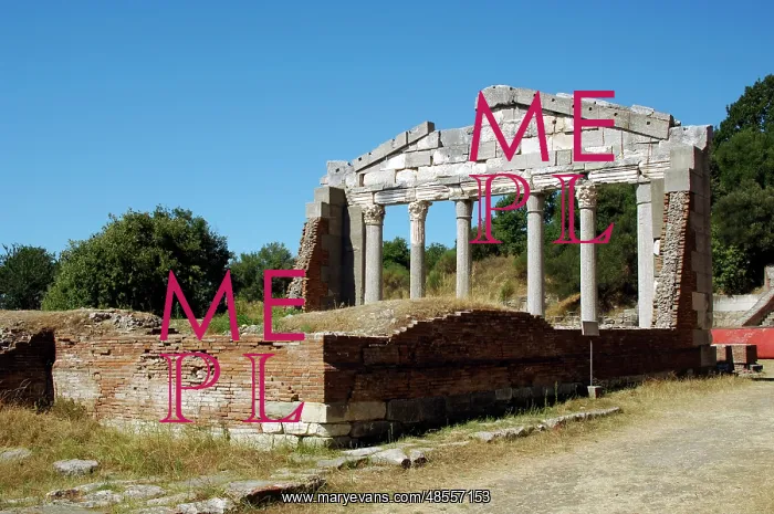 : Albania. Ruins of Apollonia : Albania. Ruins of Apollonia