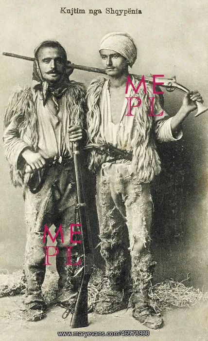 : Two Albanian Farmers : Two Albanian Farmers