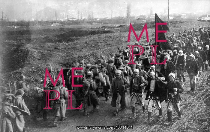  : Albanian volunteers in the First World War