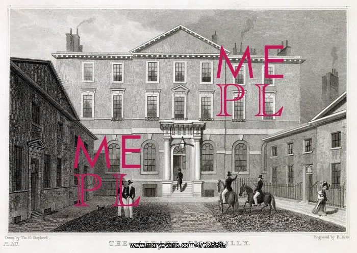 : THE ALBANY, LONDON : THE ALBANY, LONDON