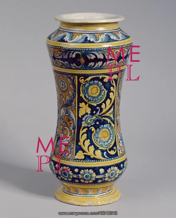 : Albarello vase : Albarello vase
