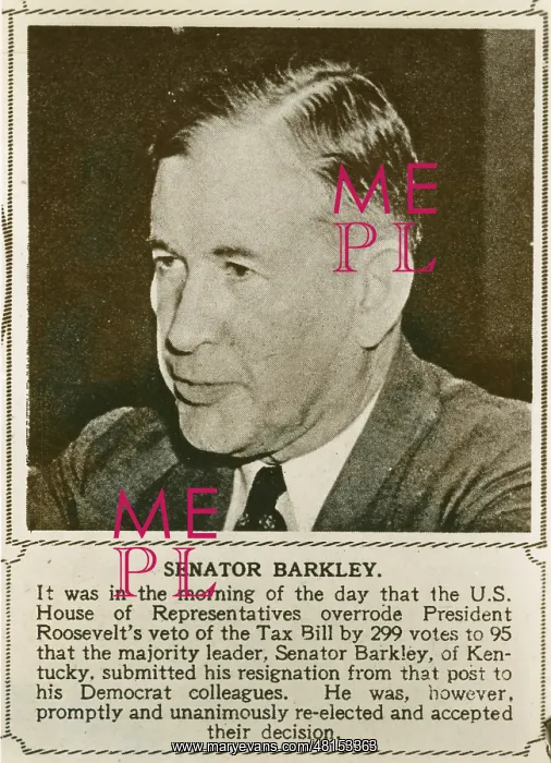 : Alben Barkley : Alben Barkley
