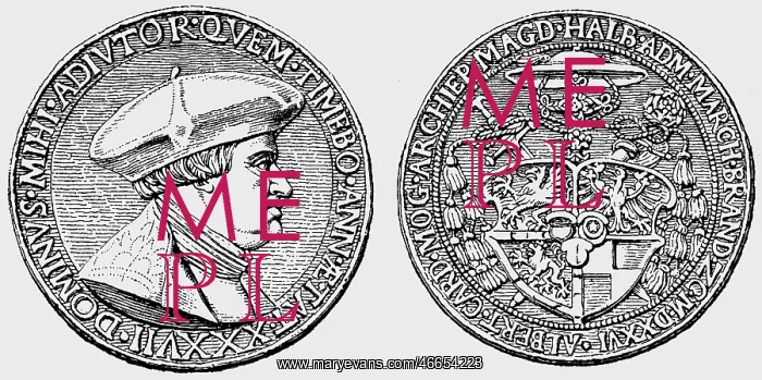 : Albert of Brandenburg, 28.6.1490 - 24.9.1545 : Albert of Brandenburg, 28.6.1490 - 24.9.1545