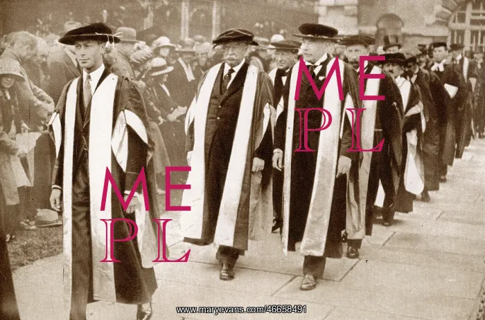 : Albert, Duke of York - Honourary Degree for Taft, Cambridge : Albert, Duke of York - Honourary Degree for Taft, Cambridge