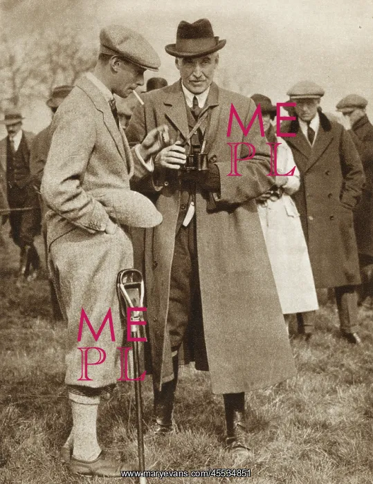: Albert, Duke of York at a meet of the Pytchley Hunt : Albert, Duke of York at a meet of the Pytchley Hunt